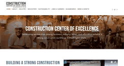 Desktop Screenshot of constructioncenterofexcellence.com